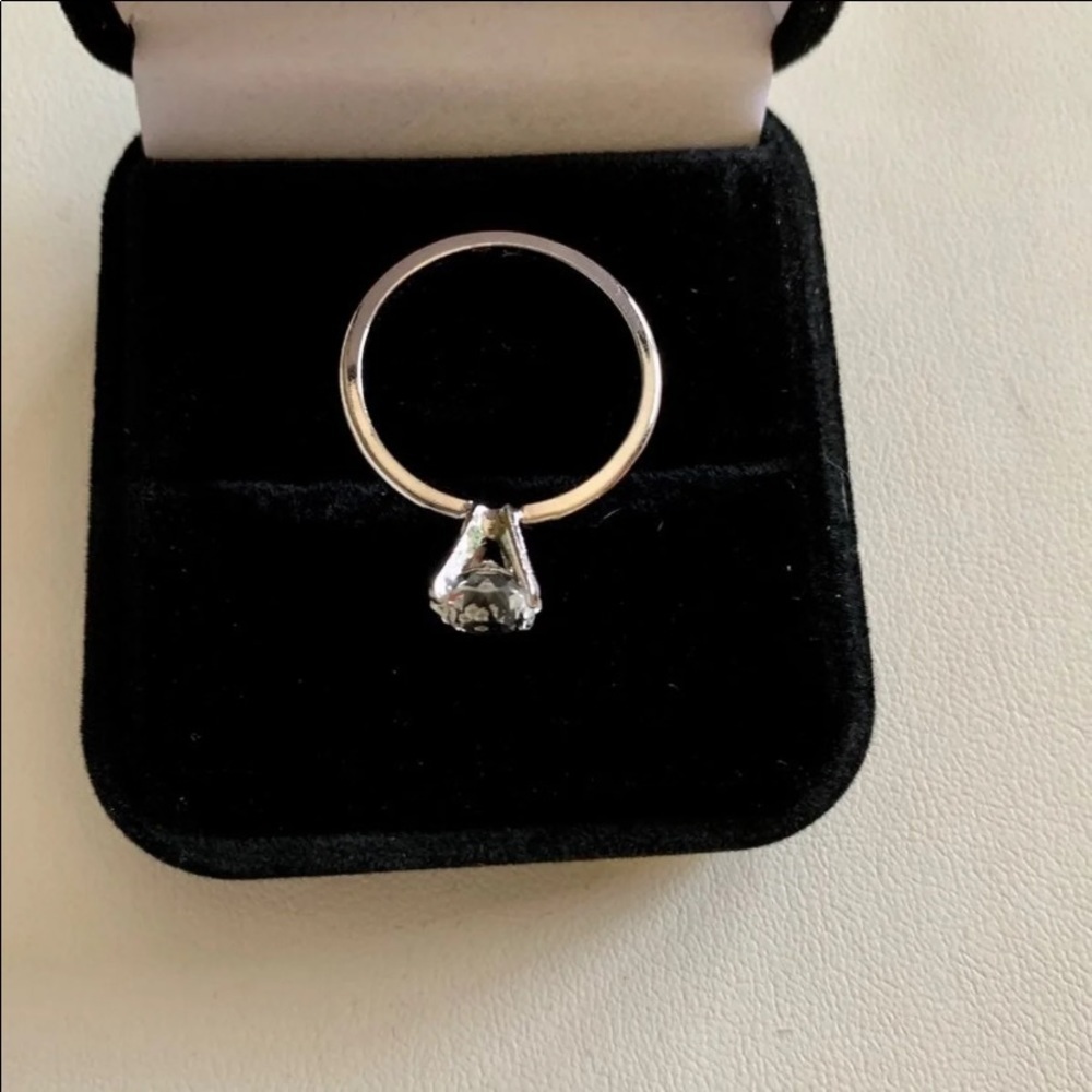 UNCAS SILVER ENGAGEMENT STYLE RING - Picture 4 of 8